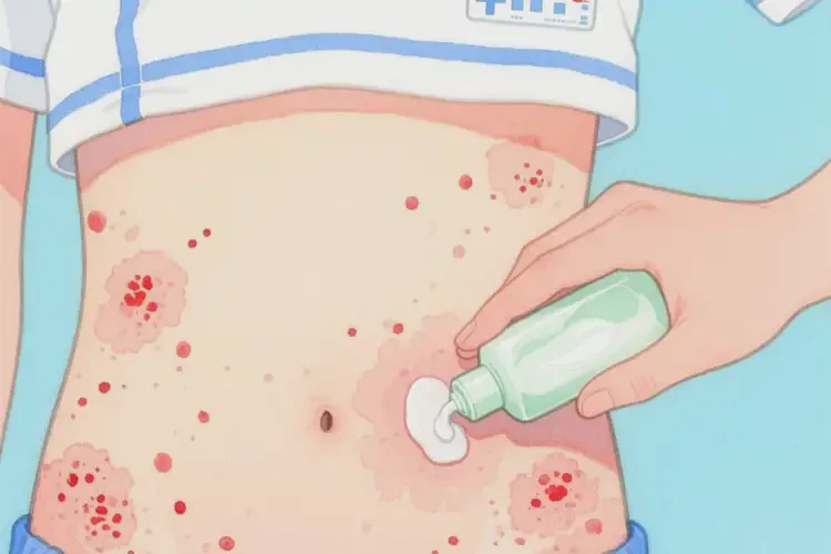 中學(xué)生肚子上容易長濕疹可不可以徹底自愈(圖4)