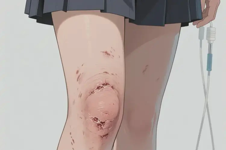 大學(xué)生大腿上起濕疹能徹底自愈嗎(圖2)