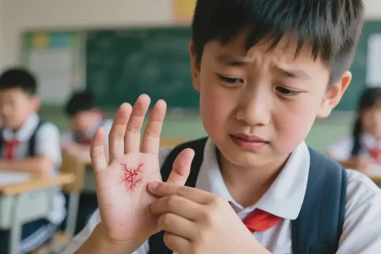 中學生身上起濕疹不管它會自己好嗎(圖3)