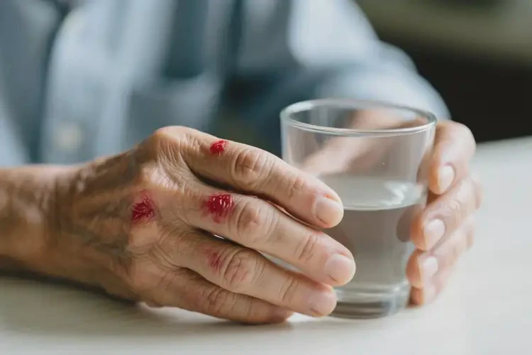 老年人身上偶爾起濕疹可以徹底自愈嗎(圖3)