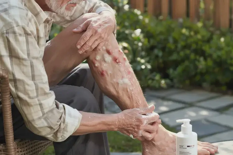 老年人小腿經(jīng)常起濕疹能靠自己自愈嗎(圖3)