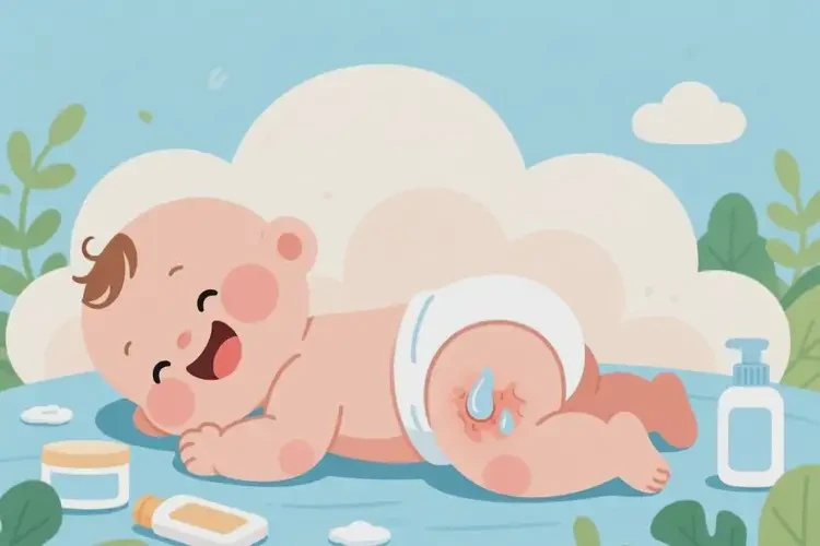 嬰幼兒屁股起濕疹可不可以徹底自愈(圖3)