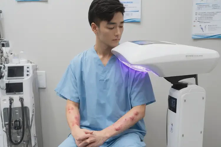 青年人屁股上長(zhǎng)濕疹不管它會(huì)自己痊愈嗎(圖1)