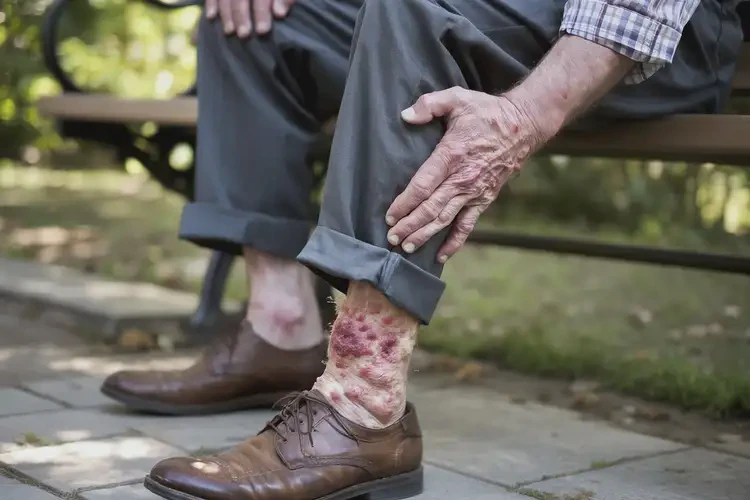 老年人小腿經(jīng)常起濕疹能靠自己自愈嗎(圖4)