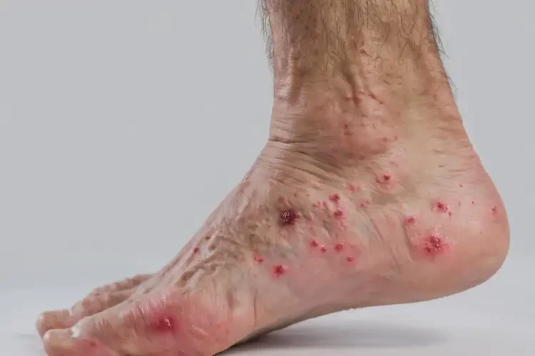 男性腳上容易長濕疹不管它會自己痊愈嗎(圖4)