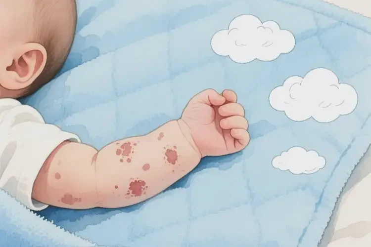 小兒全身容易起濕疹能靠自己自愈嗎(圖3)