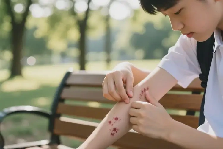 中學(xué)生手臂經(jīng)常起濕疹能靠自己自愈嗎(圖3)