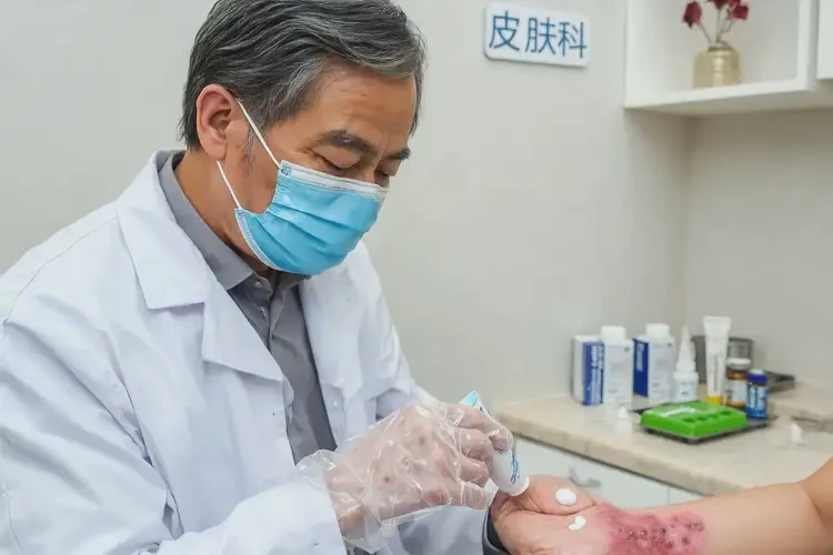 男生手上出濕疹能夠徹底治愈嗎(圖3)