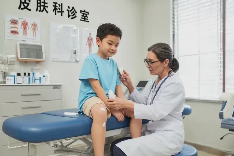 兒童大腿上出濕疹可以徹底自愈嗎(圖2)