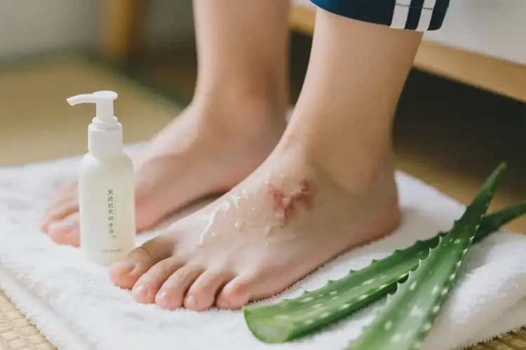 中學(xué)生腳上起濕疹能不能徹底自愈(圖2)