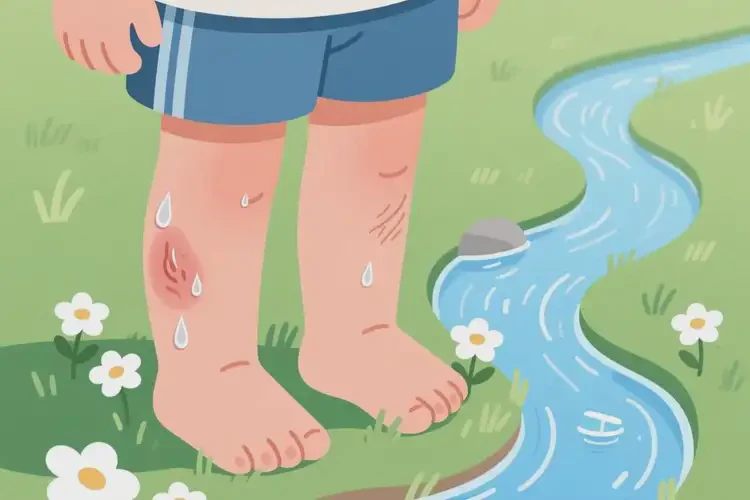 孩子小腿容易長濕疹可不可以徹底自愈(圖2)