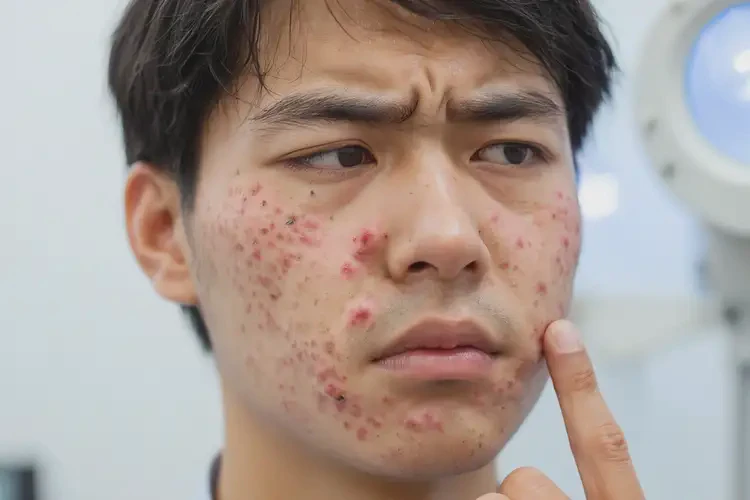 男生臉上有濕疹能徹底自愈嗎(圖4)