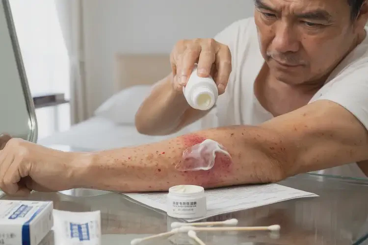 男人全身經(jīng)常起濕疹不管它會(huì)自己自愈嗎(圖2)