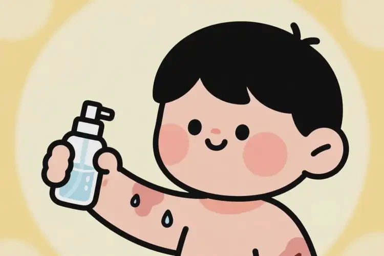 小兒手臂起濕疹能夠徹底治愈嗎(圖2)