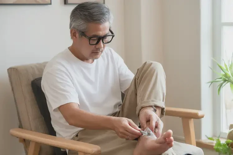 男性腳上出濕疹能徹底自愈嗎(圖2)