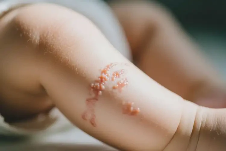 幼兒小腿起濕疹不管它會自己好嗎(圖4)