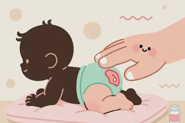 幼兒肛周容易起濕疹不管它會(huì)自己痊愈嗎(圖3)