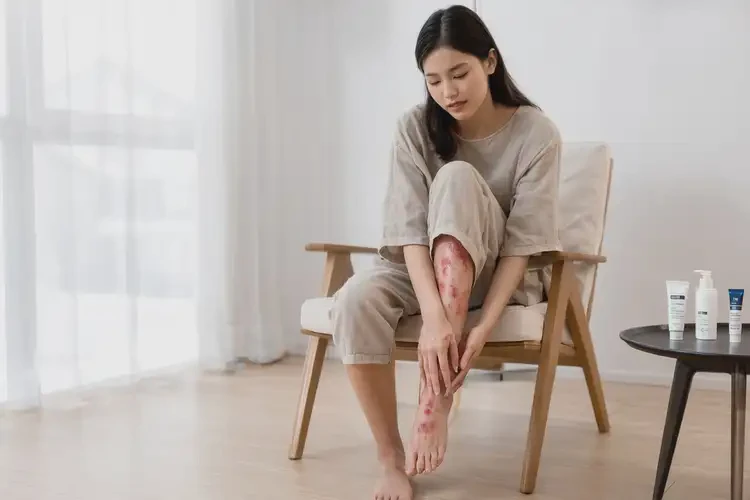 女人大腿有濕疹能徹底自愈嗎(圖2)