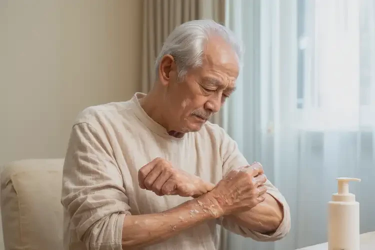老年人身上容易起濕疹不管它會自己好嗎(圖3)