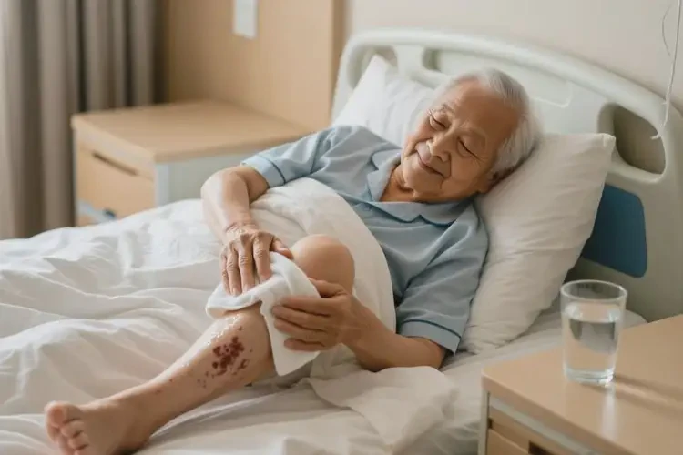 高齡老人小腿有濕疹可不可以徹底自愈(圖2)