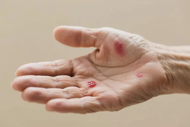 老人手上偶爾長(zhǎng)濕疹可不可以徹底自愈(圖4)