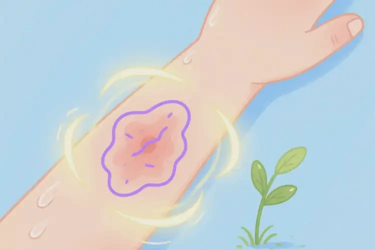 少兒手臂長濕疹能徹底自愈嗎(圖1)