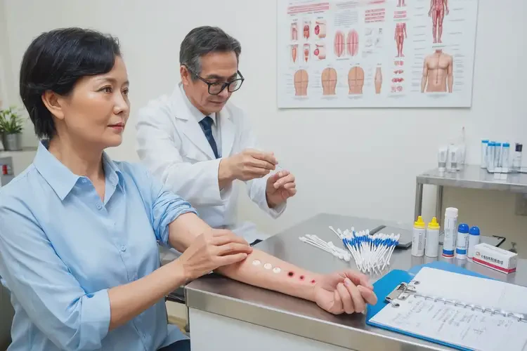 女生脸上经常长湿疹可不可以彻底自愈(图1)