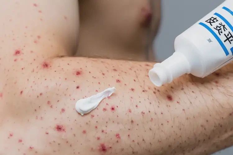 男生手臂容易起濕疹不管它會(huì)自己好嗎(圖3)