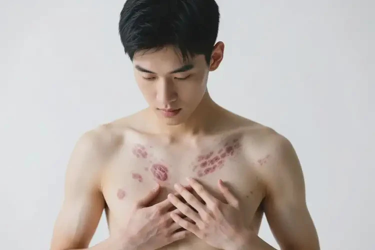 男人身上起濕疹可以徹底自愈嗎(圖3)