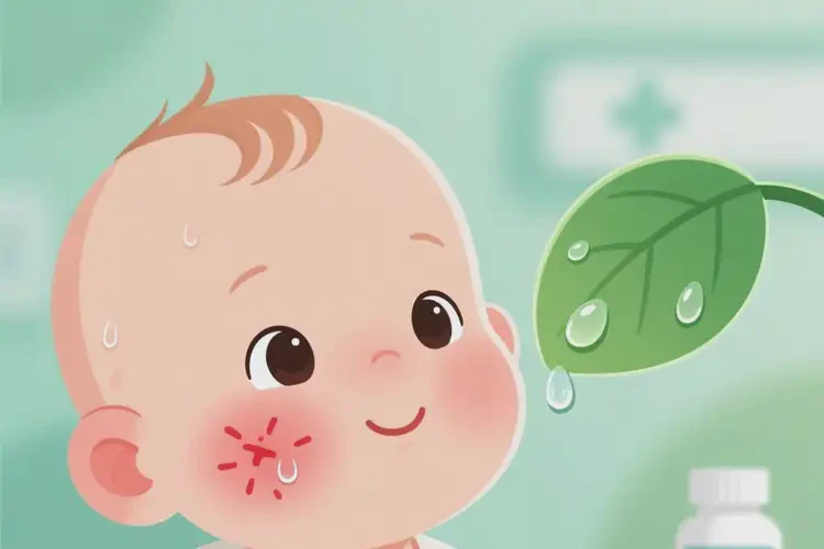 嬰幼兒面部容易長(zhǎng)濕疹能夠徹底治愈嗎(圖2)