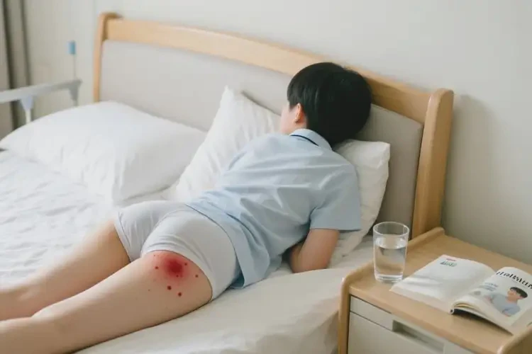 中學(xué)生屁股偶爾起濕疹能不能徹底自愈(圖2)