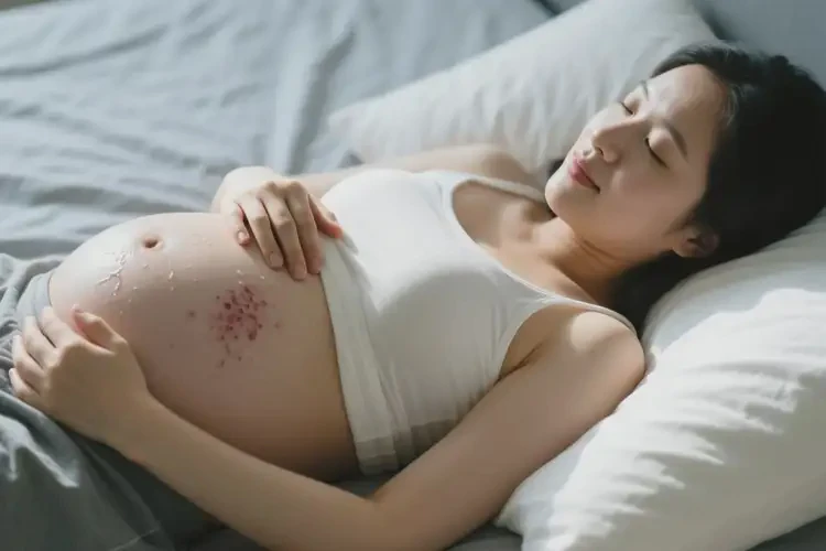 產(chǎn)婦肚子有濕疹能徹底自愈嗎(圖1)