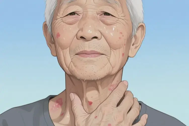 老人脖子上容易起濕疹能靠自己自愈嗎(圖3)