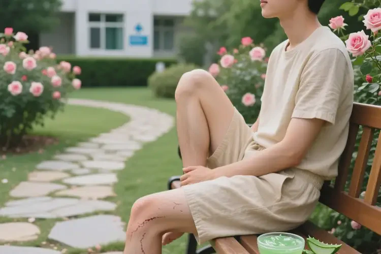 大學生大腿有濕疹能徹底自愈嗎(圖1)