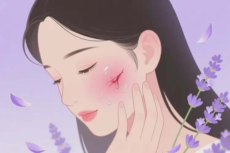 女性面部經(jīng)常長濕疹可不可以徹底自愈(圖1)