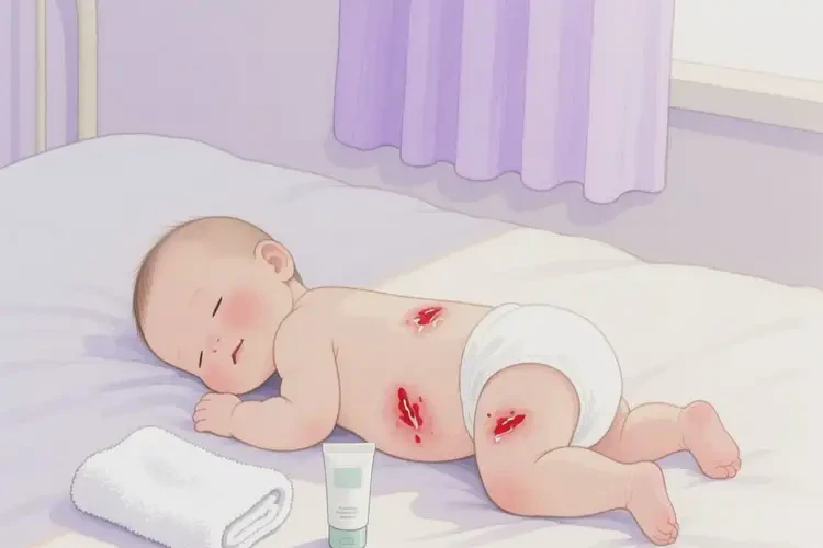 嬰幼兒肚子容易長(zhǎng)濕疹不管它會(huì)自己自愈嗎(圖1)