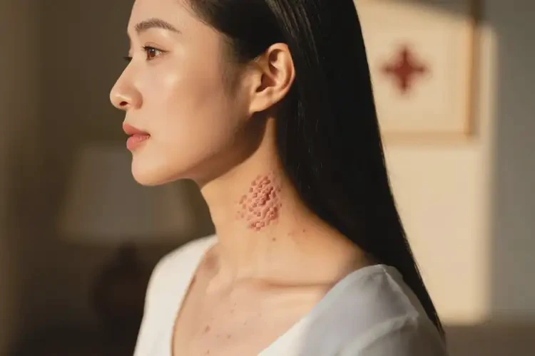 女人身上出濕疹可不可以徹底自愈(圖1)