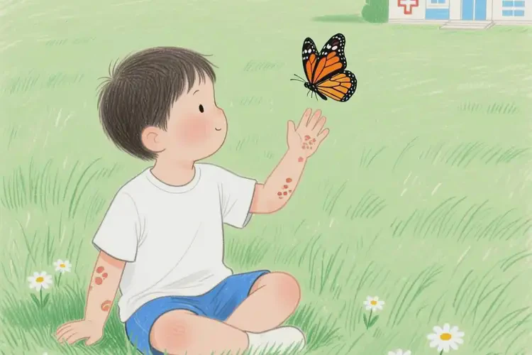 幼兒四肢經常長濕疹不管它會自己自愈嗎(圖1)