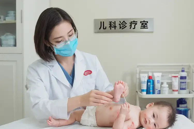 嬰幼兒腳上起濕疹能徹底自愈嗎(圖2)