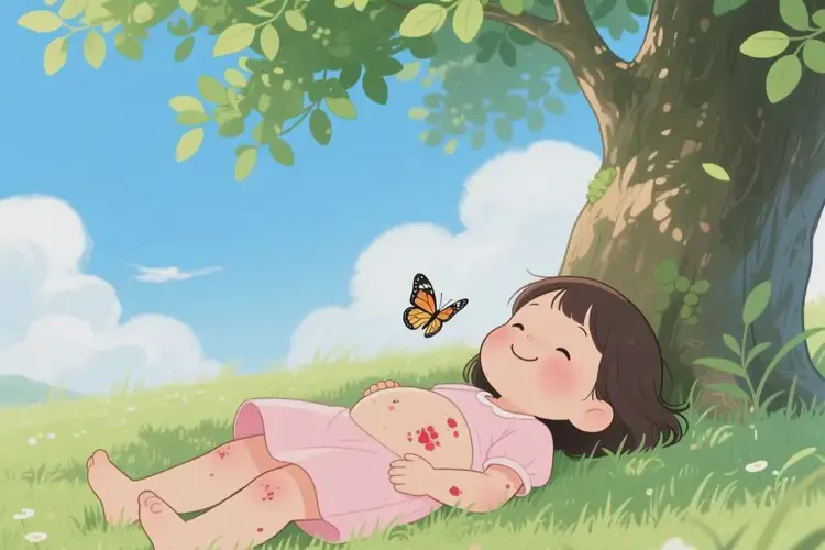 小學(xué)生肚子經(jīng)常長濕疹能夠徹底治愈嗎(圖2)