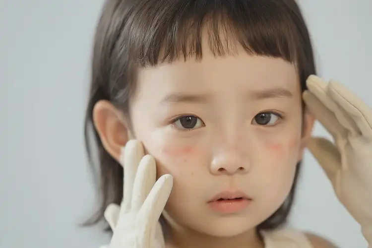 兒童臉上偶爾長(zhǎng)濕疹不管它會(huì)自己自愈嗎(圖2)