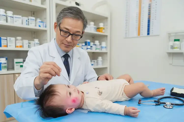 嬰幼兒脖子經(jīng)常起濕疹不管它會(huì)自己好嗎(圖1)