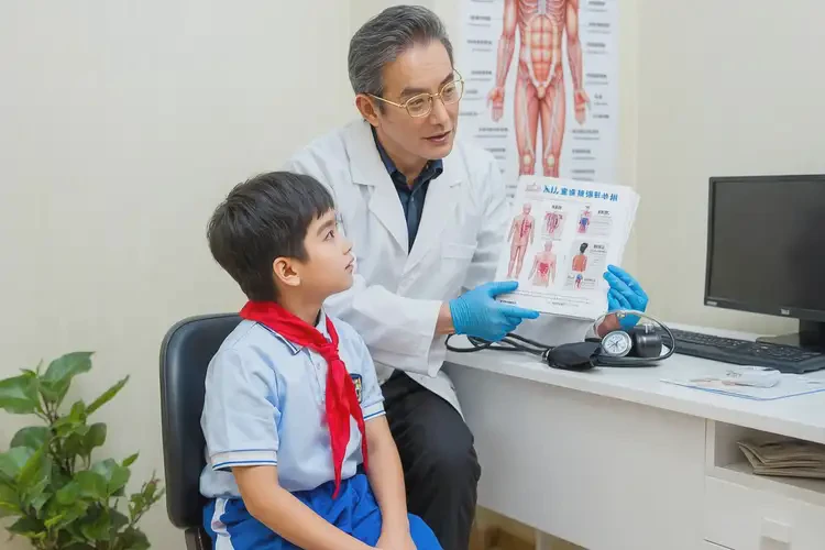 小學(xué)生脖子容易長濕疹能夠徹底治愈嗎(圖1)