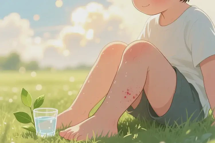 孩子大腿容易起湿疹可不可以彻底自愈(图3)