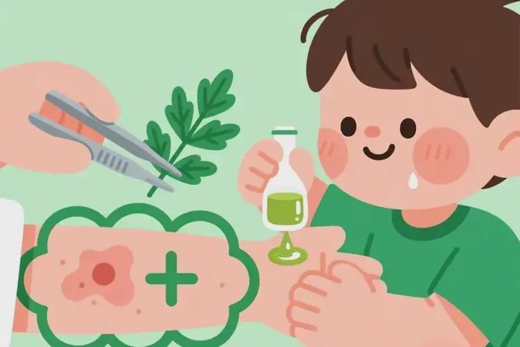 兒童手臂經常起濕疹能夠徹底治愈嗎(圖1)