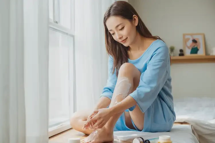 產(chǎn)婦小腿上起濕疹不管它會(huì)自己自愈嗎(圖3)