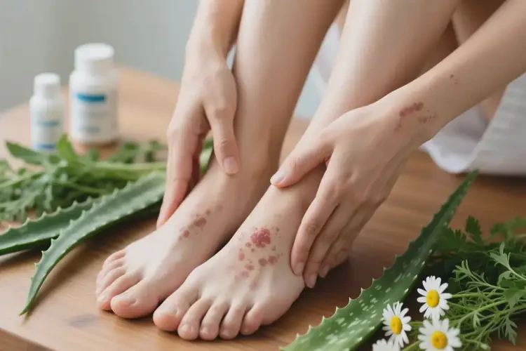 女人四肢起濕疹不管它會(huì)自己痊愈嗎(圖3)