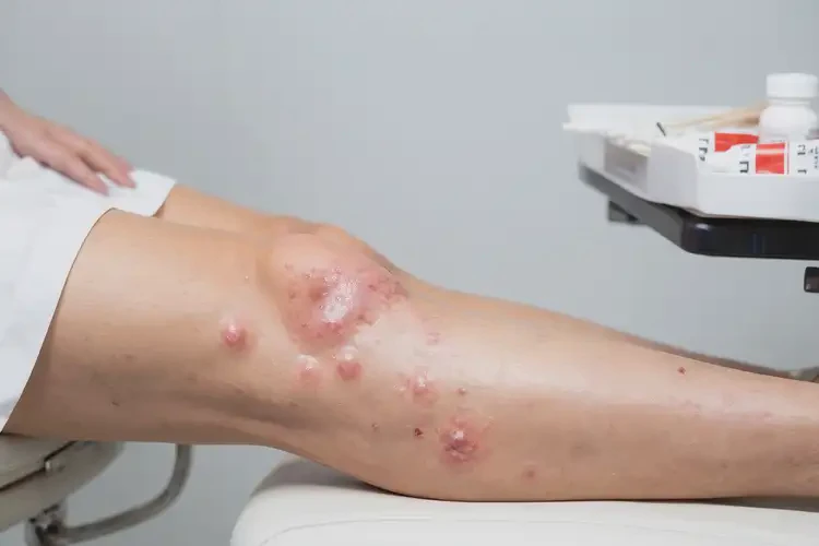 大學(xué)生小腿上偶爾起濕疹不管它會(huì)自己好嗎(圖3)