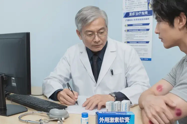 大學生屁股偶爾起濕疹不管它會自己痊愈嗎(圖2)