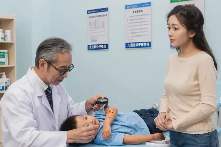 孩子屁股起濕疹不管它會自己好嗎(圖1)